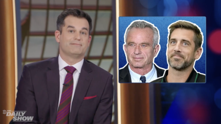 Michael Kosta reacts to Aaron Rodgers being RFK Jr.'s potential running mate on The Daily Show